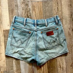 Wrangler high waisted shorts
